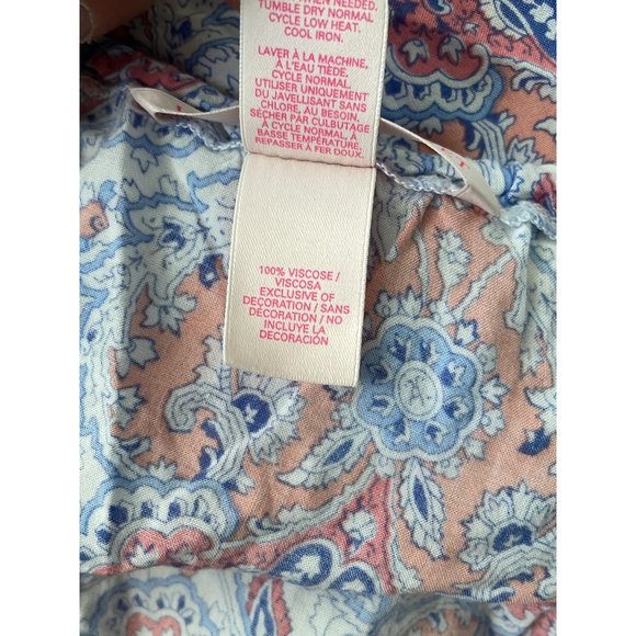 Victoria secret paisley print sleep tank top size large - Picture 4 of 4